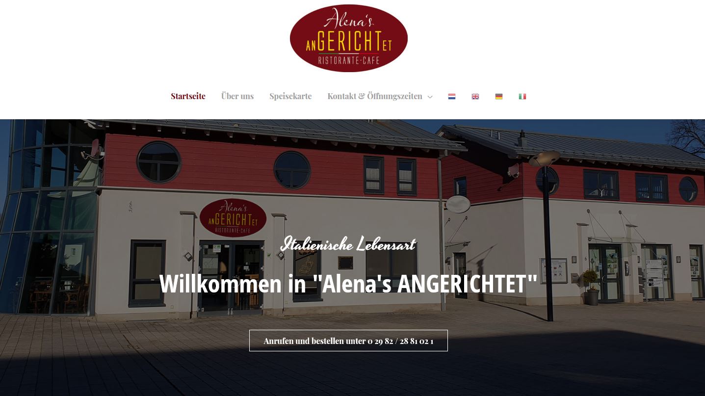Alenas-Angerichtet.de – Italienische Lebensart in Medebach